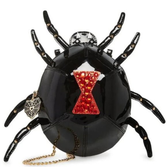 Betsey Johnson Handbags - Betsey Johnson Kitsch Creepy Crawly Crossbody Bag Black BJ33495F New Sealed